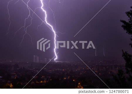 Nature's power over modern urban environment 124780071