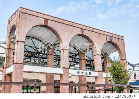 station, train station, station building 124780074