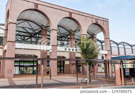 Sasebo City, Nagasaki Prefecture, Japan's westernmost station, JR Sasebo Station 124780075