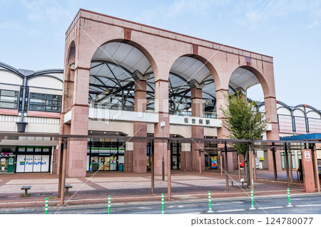 Sasebo City, Nagasaki Prefecture, Japan's westernmost station, JR Sasebo Station Sasebo City, Nagasaki Prefecture, Japan's westernmost station, JR Sasebo Station 124780077