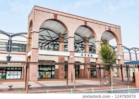Sasebo City, Nagasaki Prefecture, Japan's westernmost station, JR Sasebo Station Sasebo City, Nagasaki Prefecture, Japan's westernmost station, JR Sasebo Station 124780078