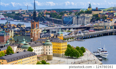 Riddarfjarden, Stockholm, Sweden Riddarfjarden, Stockholm, Sweden 124780161