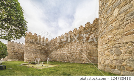 Walls of Avila, Spain Walls of Avila, Spain 124780418