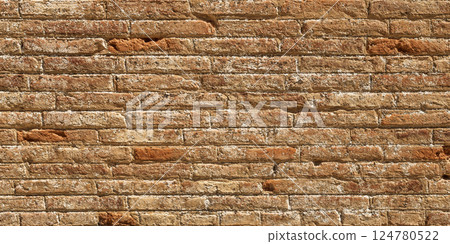 Brick Wall Background 124780522