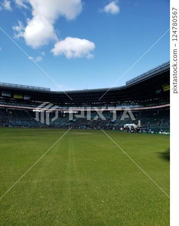 Koshien Stadium Hanshin Tigers Event Hyogo Prefecture Koshien Stadium Hanshin Tigers Event Hyogo Prefecture 124780567