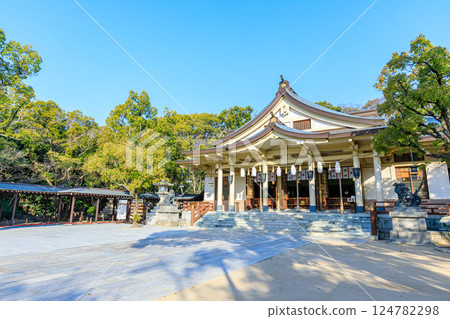 Minatogawa Shrine in Spring, Kobe, Hyogo Prefecture Minatogawa Shrine in Spring, Kobe, Hyogo Prefecture 124782298