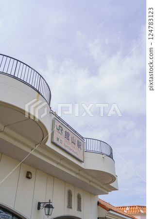 [Tateyama City, Chiba Prefecture] JR Uchibo Line, Tateyama Station, East Exit 124783123