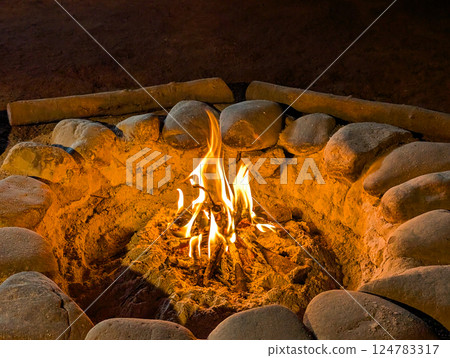 Bonfire, bonfire, bonfire, flame, furnace Bonfire, bonfire, bonfire, flame, furnace 124783317