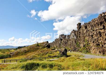 Explore Thingvellir Park, a World Heritage Site in Iceland 124784074