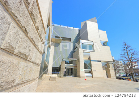 View of the Okayama Prefectural Museum of Art, Okayama City, Okayama Prefecture 124784218