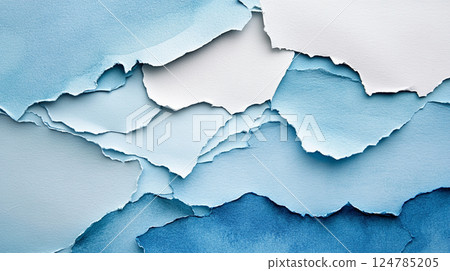 Blue paper-like texture Blue paper-like texture 124785205
