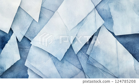 Blue paper-like texture Blue paper-like texture 124785208