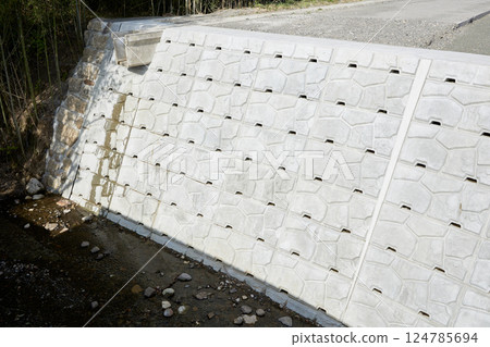 Retaining wall Retaining wall 124785694