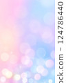 淡粉紅色和藍色夢幻般的淺色背景 124786440