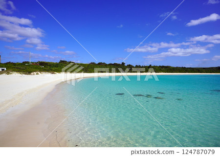 Wataguchi beach sandy beach 124787079