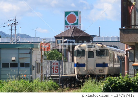 Railway Kagoshima Prefecture Ibusuki Makurazaki Line Makurazaki Station Landscape 2020 124787412