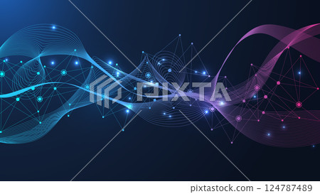 Global network connection. Global business. Social network communication. Internet technology. Vector illustration Global network connection. Global business. Social network communication. Internet technology. Vector illustration 124787489