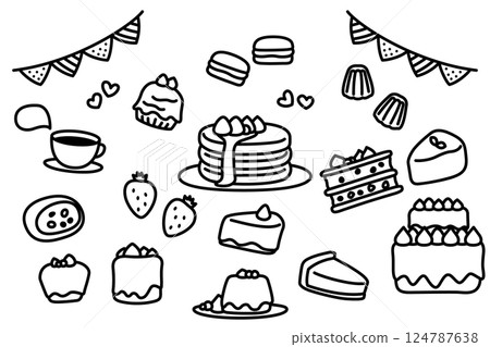 Cake Pancake Sweets 124787638