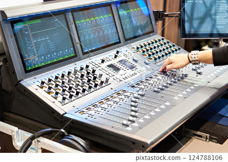 Digital mixing console Digital mixing console 124788106