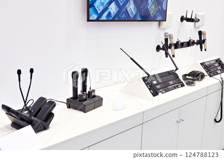 Sound professional devices in store Sound professional devices in store 124788123