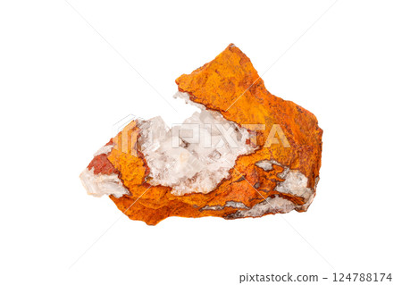 Hemimorphite crystals mineral stone rock on a white background Hemimorphite crystals mineral stone rock on a white background 124788174