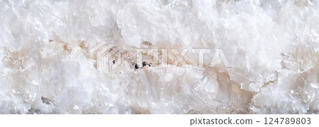 Exquisite white marble texture offers a clean and modern backdrop, perfect for adding a touch of elegance to any creative project 124789803