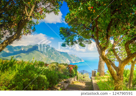 Ravello village, Amalfi coast of Italy 124790591