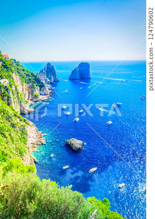 Capri island, Italy 124790602