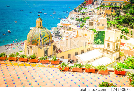 Positano resort, Italy Positano resort, Italy 124790624