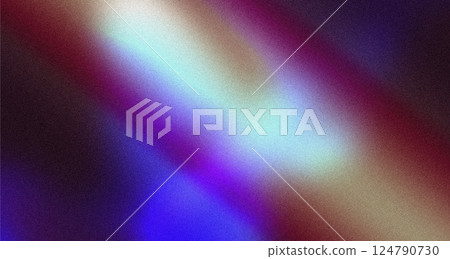 Abstract Gradient Film Grain Texture with Rich Orange and Black Tones Background. Colorful Abstract Soft Gradient Noise Texture In Warm Cool Green-Yellow Hues Background. Noise Red-Blue Backdrop 124790730