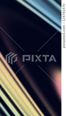 Abstract Orange, Yellow, and Blue Color Gradient Film Grain Texture Background. Noise Effect Backdrop. Red, Purple, and Pink Dynamic Gradient Grainy Futuristic Background 124791470