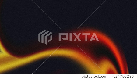 Fiery orange and black abstract gradient with glowing curves, smooth fluid waves, and dynamic artistic motion effects Fiery orange and black abstract gradient with glowing curves, smooth fluid waves, and dynamic artistic motion effects 124793286