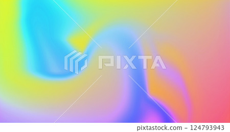 Liquid dynamic gradient waves. Colorful abstract geometric background. Liquid Modern gradient texture. Fluid marble ground covers set. 124793943