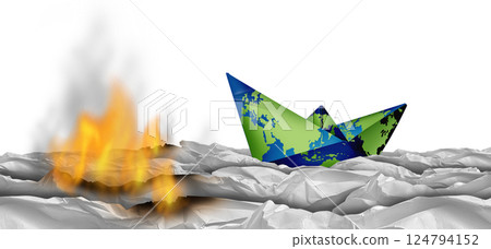 Global Economic Risk 124794152