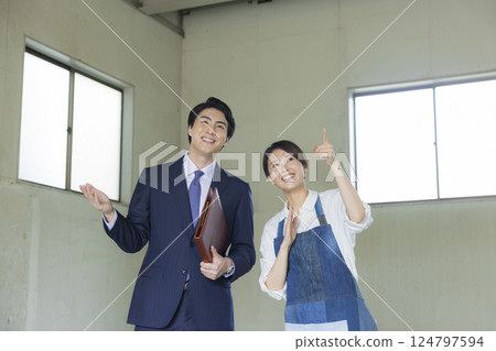 Real estate viewing image: Stores and warehouses Real estate viewing image: Stores and warehouses 124797594