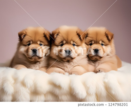 Pretty puppy 124798201