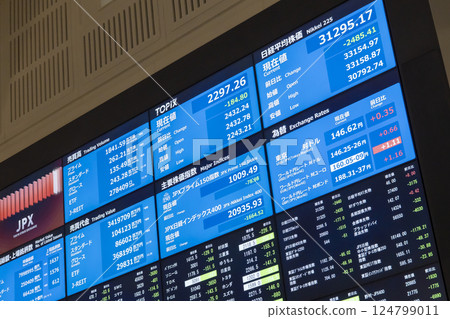 受川普關稅衝擊影響,股價暴跌,日圓升值(TSE Arrows Multi Display) 受川普關稅衝擊影響,股價暴跌,日圓升值(TSE Arrows Multi Display) 124799011
