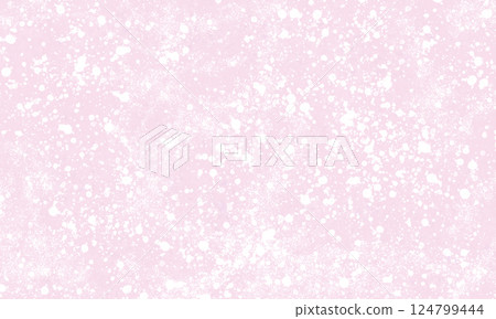 A pink background that resembles a pale white snow pattern 124799444
