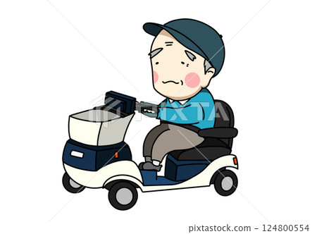 爺爺騎著老人車 爺爺騎著老人車 124800554