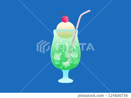 Melon Cream Soda 124800736