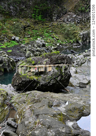 Takachiho Gorge Onihachi's Power Stone Takachiho Gorge Onihachi's Power Stone 124801506