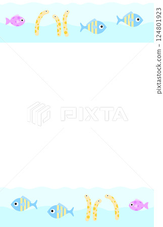 海洋生物背景N-3 124801923