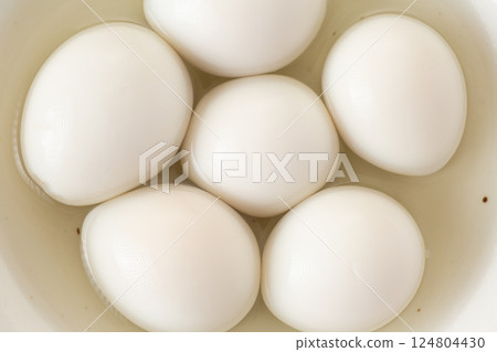 Boiled quail eggs Boiled quail eggs 124804430