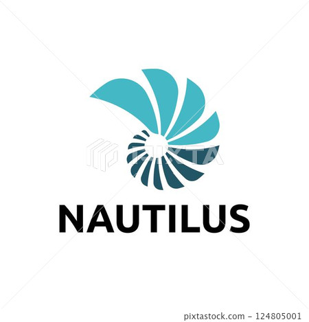 Nautilus Abstract Spiral Shell Creative Business Logo Template Nautilus Abstract Spiral Shell Creative Business Logo Template 124805001