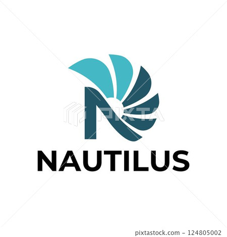 Nautilus Shell N Letter Initial Business Logo Template Nautilus Shell N Letter Initial Business Logo Template 124805002