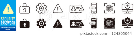 Security Icon Security Icon 124805044