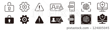 Security Icon Security Icon 124805045