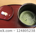 Kyoto matcha and sweets 124805238