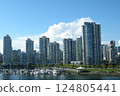 Vancouver downtown cityscape 124805441