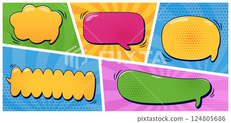 Colorful sticker phrase. Colorful sticker phrase. 124805686